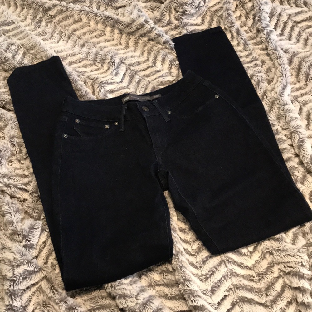 Levi’s Modern Rise Dark Wash Skinny Jeans